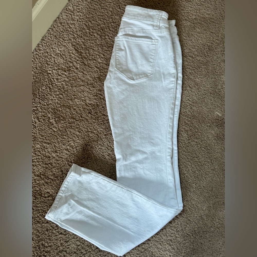 Ann Taylor White Modern Fit (straight leg) 00P